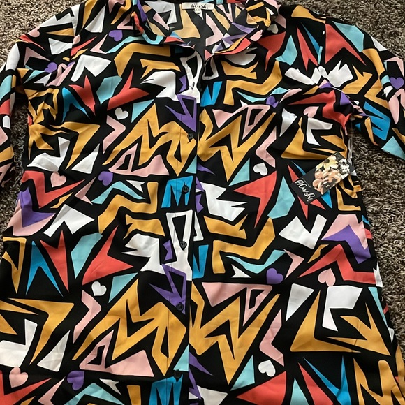 Hint of Blush Retro top - Picture 4 of 5